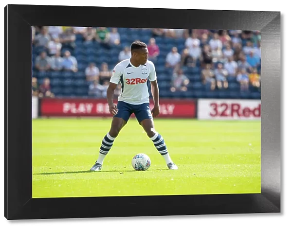 Preston North End's Darnell Fisher in Action Against Sheffield Wednesday (2019-20 SkyBet Championship)