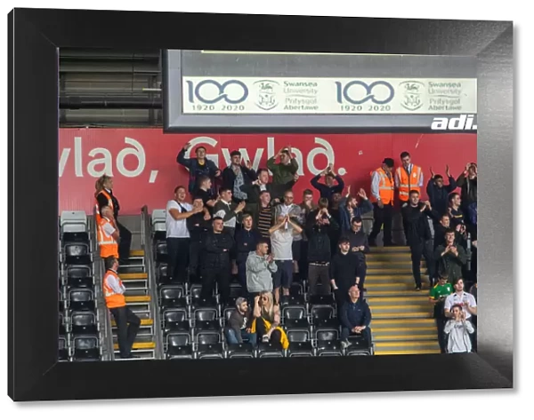 IR, Swansea City v PNE, Fans (4)
