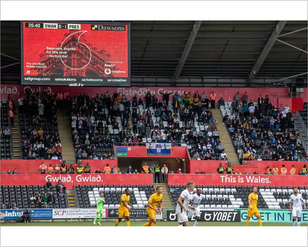 IR, Swansea City v PNE, Fans (1)