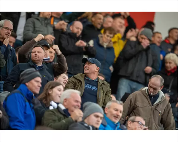 PNE v Blackburn Rovers Fans 019