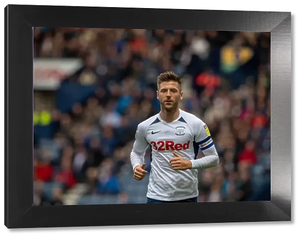 Paul Gallagher in Action: Preston North End vs. Bristol City (SkyBet Championship, Deepdale, September 28, 2019)