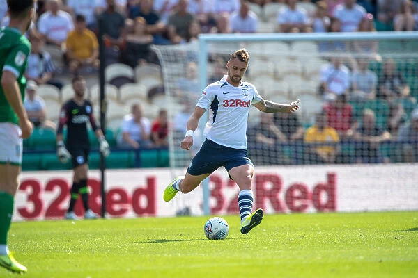 Action-Packed Performance: Preston North End vs Sheffield Wednesday (SkyBet Championship 2019-20) - Patrick Bauer's Star Turn at Deepdale (August 24, 2019)