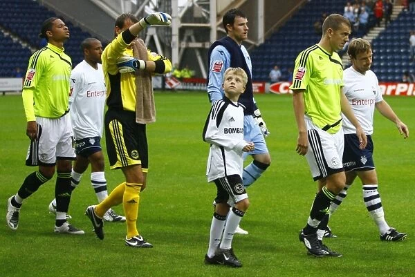 Andrei Lonergan in Action: Preston North End vs Derby County, Carling Cup Second Round, 2008