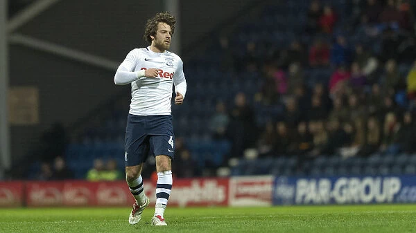 Ben Pearson in Action: PNE vs Leeds United, SkyBet Championship, Deepdale, 09 / 04 / 2019
