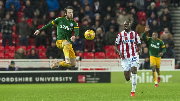 Ben Pearson Scores the Winning Goal: Preston North End Triumphs Over Stoke City in SkyBet Championship, January 26, 2019