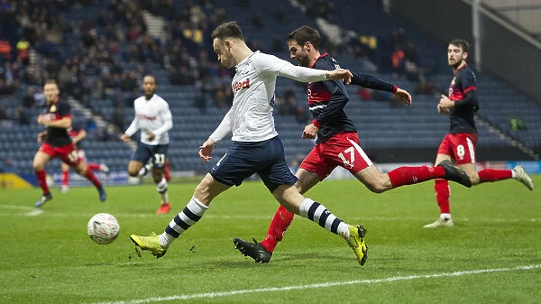 Brandon Barker Scores the Game-Winning Goal for Preston North End against Doncaster Rovers in FA Cup Third Round at Deepdale (06 / 01 / 2019)