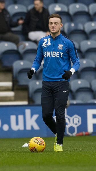 Brandon Barker's FA Cup Third Round Training: Preston North End vs Doncaster Rovers at Deepdale