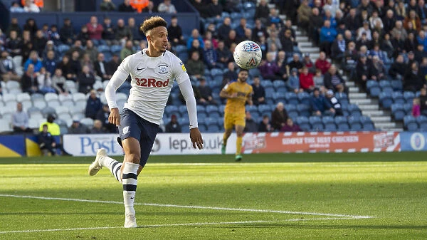 Callum Robinson Keeps His Eyes on The Ball At Deepdale