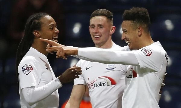 Callum Robinson Scores Second Goal for Preston North End against Charlton Athletic in Sky Bet Championship Match