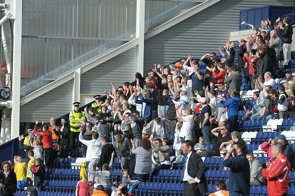 Championship Showdown: Passionate Battle between Preston North End and Sheffield United Fans (April 2011)
