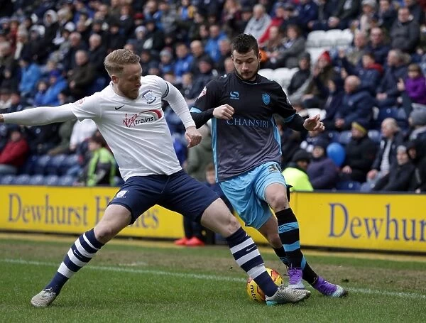 Clash at Deepdale: Tom Clarke vs. Daniel Pudil - Sky Bet Championship Battle between Preston North End and Sheffield Wednesday