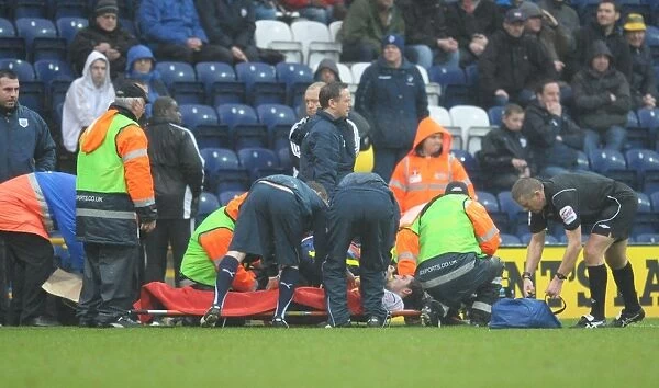 Conor McLaughlin's Devastating Broken Leg in Preston North End vs. Bristol City Championship Match (5 / 2 / 11)