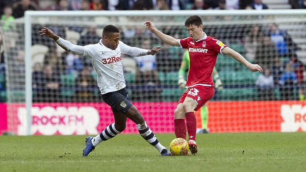 Darnell Fisher in Action: Preston North End vs Nottingham Forest, SkyBet Championship, 16th February 2019