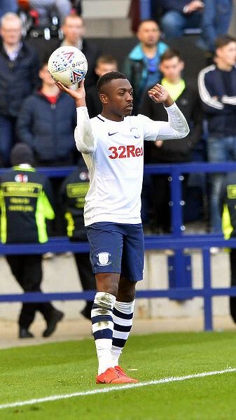 Darnell Fisher in Action: Preston North End vs Sheffield United, SkyBet Championship, 6th April 2019