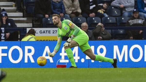 Declan Rudd Distributes The Ball At Deepdale