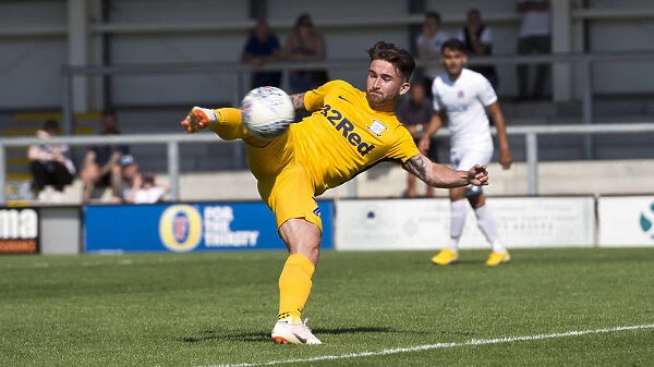 DK Flyde v PNE, Sean Maguire yellow kit (1)