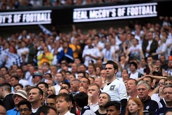 Electric Atmosphere: Unforgettable Excitement of Preston North End FC's Play-Off Victory - A Sea of Passionate Fans