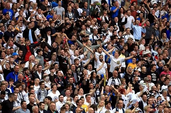 Electric Atmosphere: Unforgettable Moments of Preston North End FC Fans at the Sky Bet League One Play-Off Final vs Swindon Town