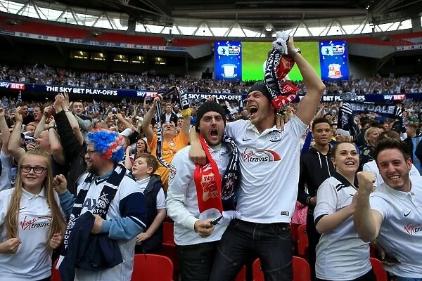 Euphoria at Wembley: Preston North End FC's Thrilling Play-Off Victory over Swindon Town