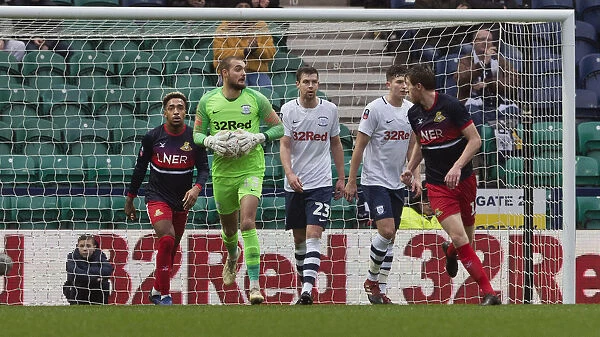 FA Cup Third Round: Michael Crowe (Preston North End #7) in Action against Doncaster Rovers at Deepdale (06 / 01 / 2019)