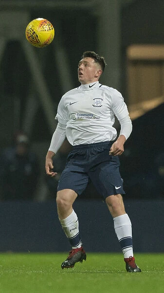 FA Youth Cup: Jack Baxter in Action for Preston North End vs Charlton Athletic (Third Round)