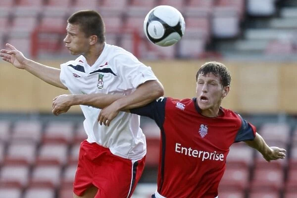 Football Rivalry Unfolds: Wrexham vs Preston North End (2009) - A Clash at The Racecourse Ground