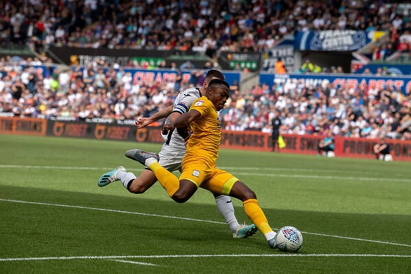 Intense Darnell Fisher Leads Preston North End in SkyBet Championship Battle against Swansea City (August 17, 2019)