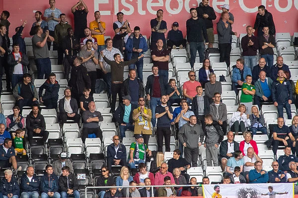 IR, Swansea City v PNE, Fans (3)