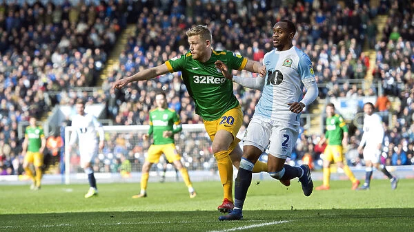 Jayden Stockley Scores Twice: Preston North End's Victory at Blackburn Rovers in SkyBet Championship (09 / 03 / 2019)