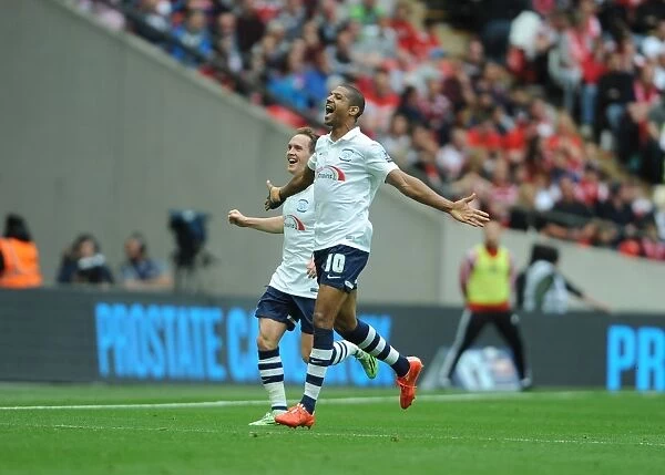 Jermaine Beckford's Hat-Trick Seals Preston North End's Promotion to Sky Bet League One at Wembley