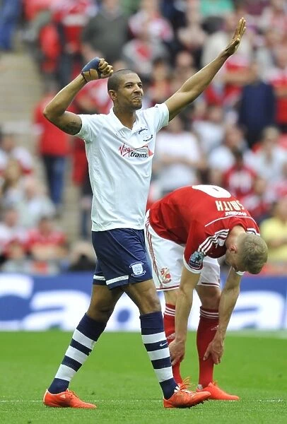 Jermaine Beckford's Thrilling Hat-Trick: Preston North End Secures Promotion to Sky Bet Championship with Play-Off Final Win over Swindon Town at Wembley (24 / 5 / 15)