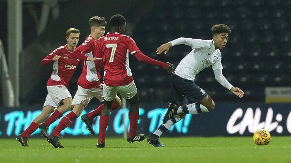 Jerome Jolly: Dazzling Past Charlton's Defense in FA Youth Cup Third Round (Preston North End)