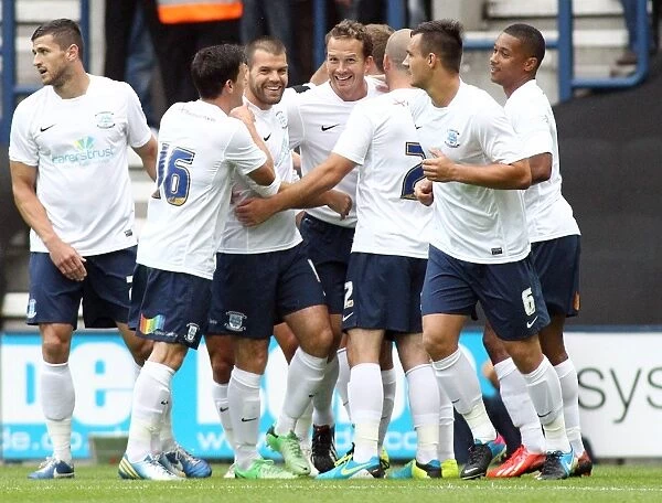 Kevin Davies Scores First Goal for Preston North End Against Blackburn Rovers in Pre-Season Friendly