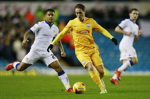 Neil Kilkenny vs. Liam Bridcutt: Clash Between Preston North End and Leeds United Footballers in Sky Bet Championship Match