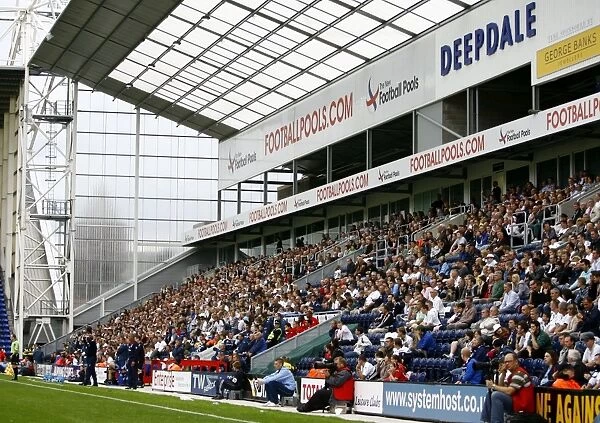 Opening of New Stand at Deepdale: Preston North End vs Crystal Palace, Football Championship 2008 (Fan Photos)