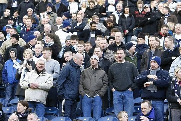 Passionate Championship Clash: Preston North End vs Burnley (08 / 09) - Fans in Action