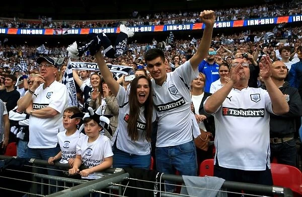 Passionate Preston North End Fans Celebrate Play-Off Final Victory