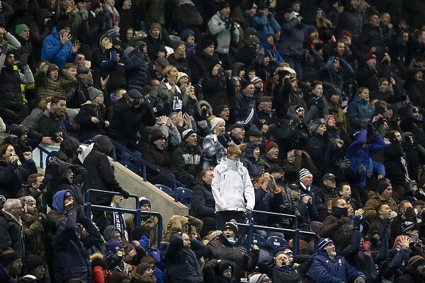 Passionate Preston North End vs Millwall Rivalry: A Sea of Fans at Deepdale (SkyBet Championship)