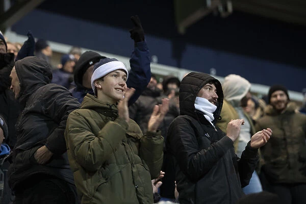 Passionate Preston North End vs Millwall Rivalry: A Sea of Fans at Deepdale (SkyBet Championship)