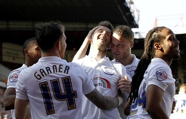 Paul Gallagher Scores First Goal: Preston North End's Victory Over Bradford City in Football League One