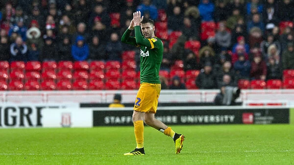 Paul Gallagher Scores for Preston North End: SkyBet Championship Clash against Stoke City - January 26, 2019