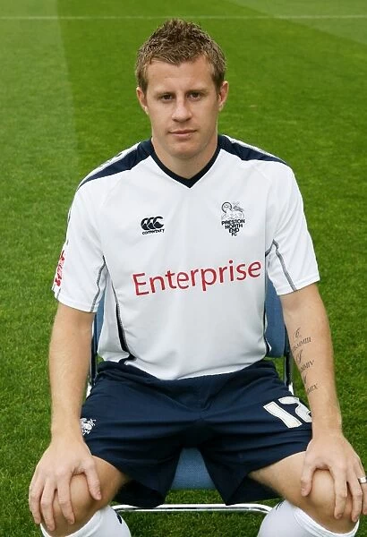 Paul Parry at Preston North End: 09 / 10 Season Photocall