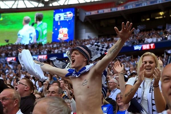 Preston North End: Euphoria in the Stands - Play-Off Final Victory over Swindon Town