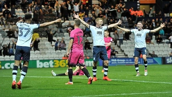 Preston North End: Euphoric Moments of Victory - Goal Celebrations
