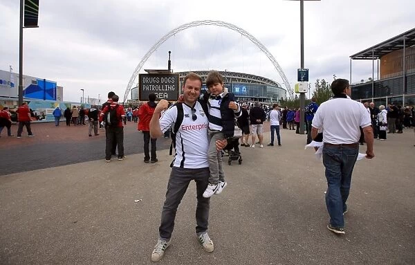 Preston North End Fans Electric Anticipation at Wembley: League One Play-Off Final