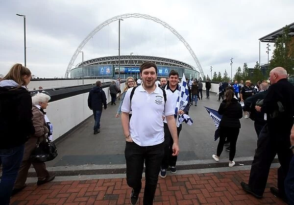 Preston North End Fans Euphoria at Wembley: Sky Bet League One Play-Off Final vs Swindon Town