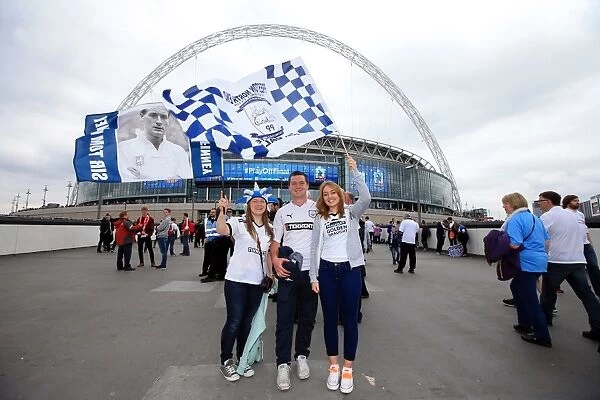 Preston North End Fans Thrill at Wembley: Sky Bet League One Play-Off Final vs Swindon Town
