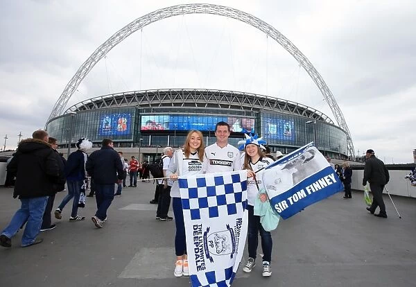 Preston North End FC: Electric Atmosphere at Wembley - Fans Excitement at the League One Play-Off Final vs Swindon Town