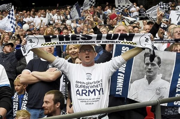 Preston North End FC vs Swindon Town: Thrilling Play-Off Final at Wembley Stadium (24 / 5 / 15) - Fans Emotional Journey