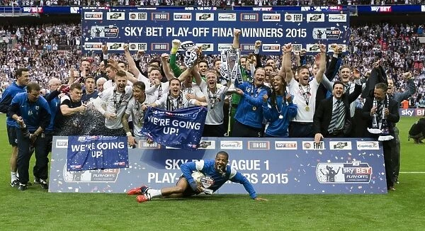Preston North End FC's Play-Off Final Victory: A Sea of Celebrations (2015) - Thrilling Triumph Over Swindon Town